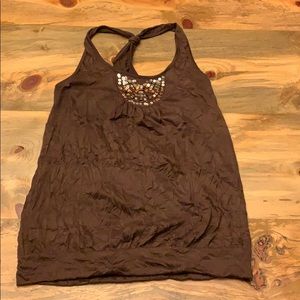 Belle du Jour Razorback tank. Medium